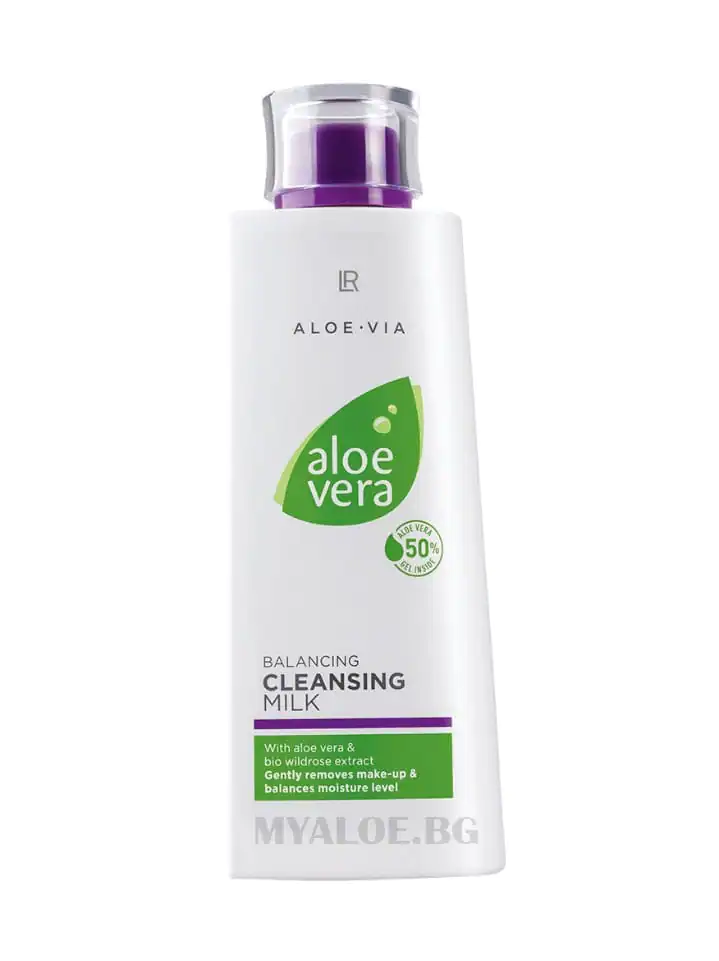 Aloe Vera Почистващо Мляко - Балансиращо 200мл