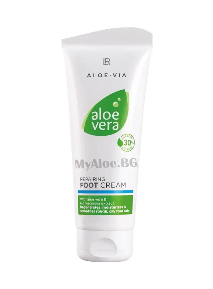 Aloe Vera Възстановяващ крем за крака и стъпала