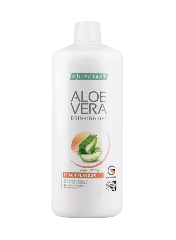 Aloe Vera Гел за пиене с вкус на праскова