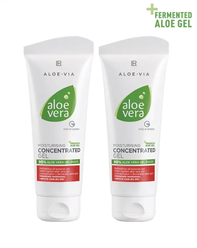 Aloe Vera Хидратиращ гел-концентрат, двоен комплект