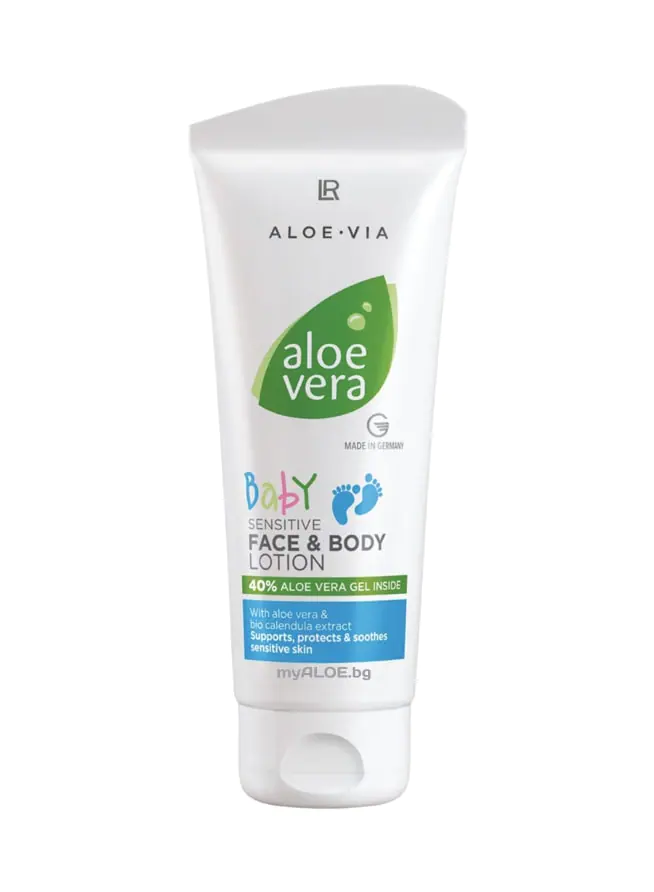 LR Aloe Vera Baby Sensitive Бебешки Крем за лице и тяло