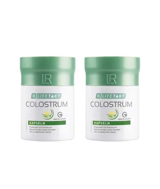 LR Коластра Капсули - Colostrum Capsules Двоен Комплект